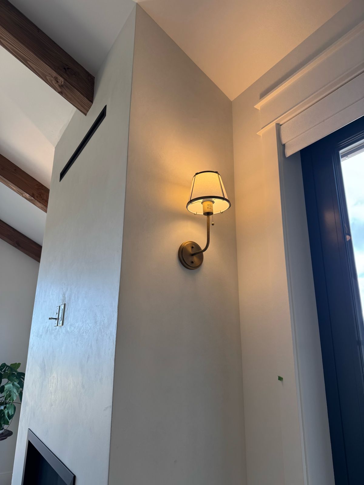 Brass Wall Sconce