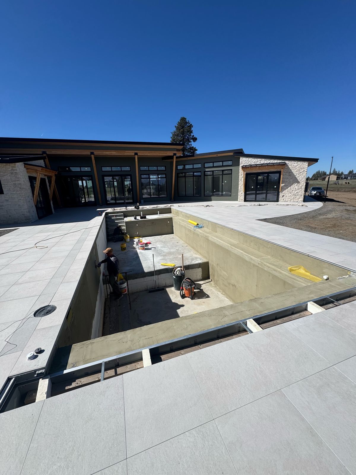 Custom pool electrical project