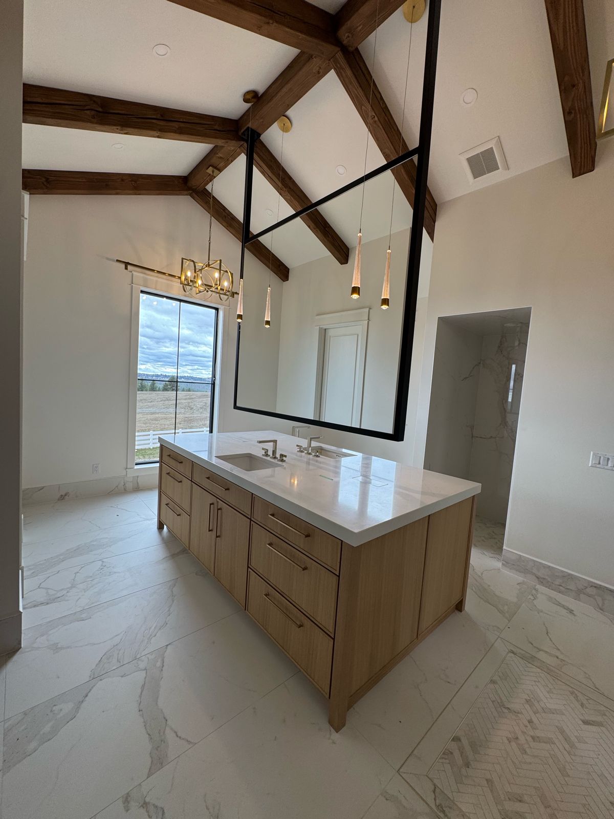 Primary Bath Chandelier