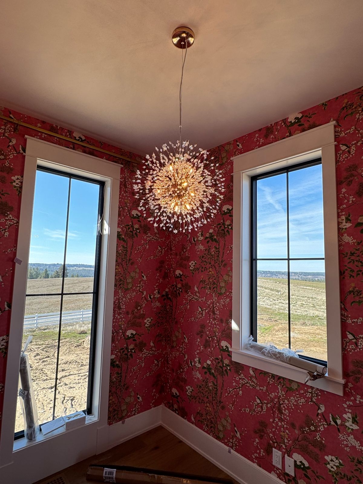 Starburst Crystal Chandelier
