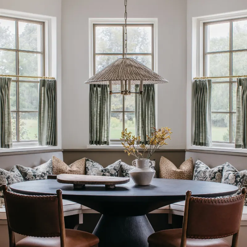 Mitzi fixtures in a styled room